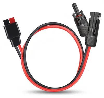 Zdjęcie produktu dla InAndOutdoorMatch - Kabel solarny - 10 AWG - Wtyk Andersona, Obraz wygenerowany przez AI