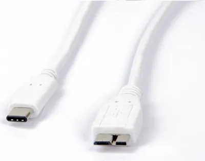 Immagine prodotto di Cavo da LMP-USB-C a USB 3.0 micro USB da 1 m - bianco
