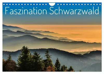 Productafbeelding van Fascination Zwarte Woud (Wandkalender 2027, formaat DIN A4 liggend), CALVENDO maandkalender