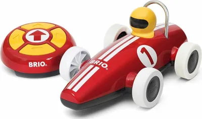 Immagine prodotto di Auto da corsa RC BRIO 30388 - Elegante auto da corsa con telecomando intuitivo e adatto ai bambini - Consigliato per bambini dai 2 anni in su