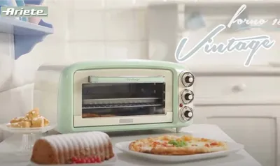 Produktbild von Ariete Vintage Mini-Ofen, grün
