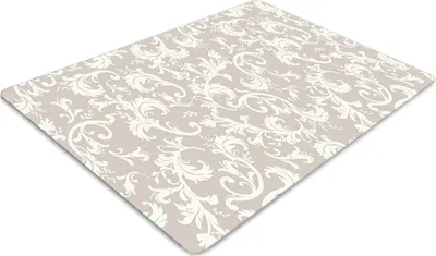 Produktbild von Stuhlunterlage Bürostuhlunterlage 120 cm x 90 cm Bodenmatte Bürostuhlunterlage - Ala Wallpaper Muster.