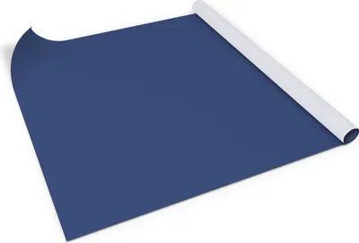 Obrázek produktu pro Modrá - PVC samolepicí fólie na nábytek - fólie na renovaci nábytku - samolepicí fólie na nábytek - kuchyňské linky - dekorační fólie na nábytek - 100x50 cm