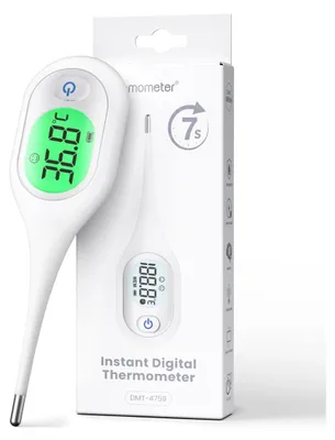 Obrázek produktu pro Digitální teploměr - měření za 7 sekund - LCD displej - Pro dospělé a děti