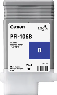 Produktbild von Canon PFI-106 B Tinte blau