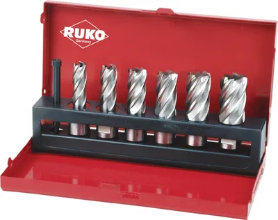 Immagine prodotto di RUKO 108820 Tap drill bit set 7-piece 12 mm, 14 mm, 16 mm, 18 mm, 20 mm, 22 mm 1 Set