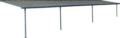 Produktbild von Palram - Canopia Aluminium Terrassenüberdachung Feria Anthrazit 295x1276x305 cm