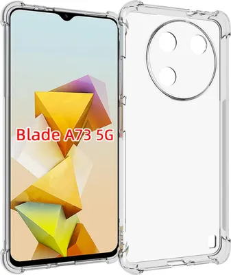 Produktbild von Hülle für ZTE Blade A73 5G Weich Transparent Handyhülle mit Verstärkte Ecken Bumper Schutzhülle