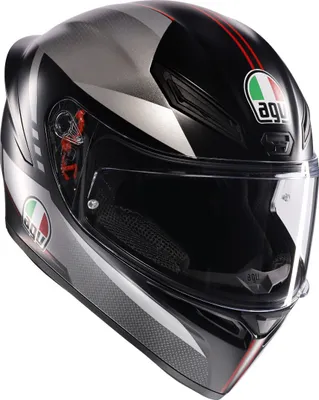 Obrázek produktu pro Přilba AGV K1 S Lap, černá matná/červená, XL (61/62)