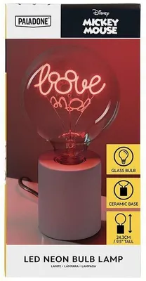 Obrázek produktu pro Paladone Disney Neon LED stolní světlo Mickey Mouse 24 cm