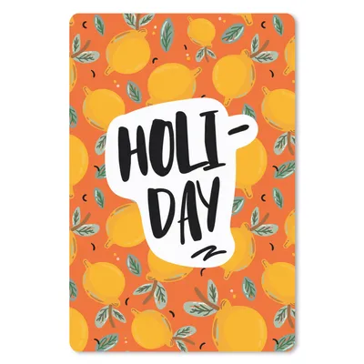 Produktbild von MuchoWow® Mauspad Mousepad Zitrone - Gelb - Sommer 40x60 cm - Mousepads - Maus Mat - Pad - Mausunterlage - Schreibtisch Accesoire