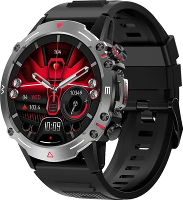 Produktbild von INF Smartwatch / Sportuhr mit Bluetooth-Anrufen Schwarz