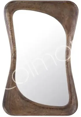 Obrázek produktu pro Zrcadlo Spiegel, rozměry 104 x 68 x 4 cm, barva: zlatá
