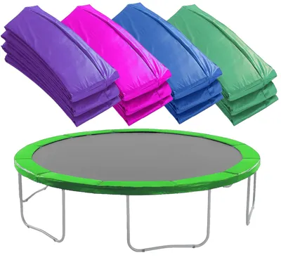Produktbild von Trampolin Randabdeckung reißfest – Hellgrün Ø 430 cm Federabdeckung Randschutz Ø 244–457 cm, PVC, wetterfest