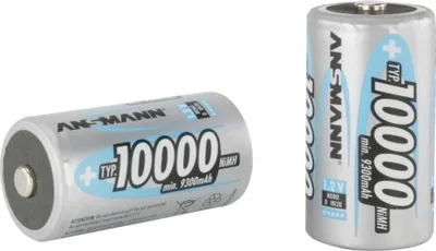Produktbild von ANSMANN Mono D Akku NiMH 10000mAh hochkapazitiv Akkubatterie (1 Stück)