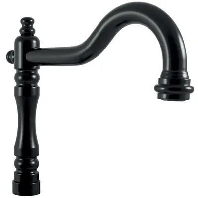 Obrázok produktu pre RETRO – Okrúhle ramienko, čierna matná SR0104CMAT, RAV Slezák