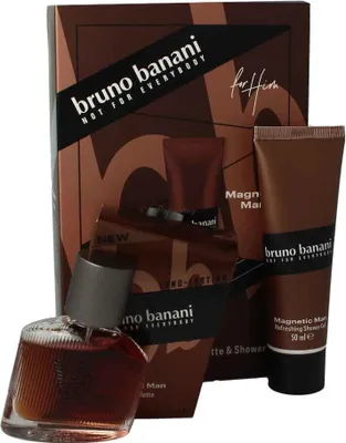 Produktbild von Bruno Banani Magnetic Man Geschenkset 2-teilig 1 x 30ml EdT + 1 x 50ml Duschgel