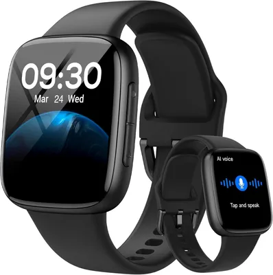 Produktbild von Gydom Smartwatch mit AMOLED Display Telefonfunktion Fitness Tracking für Android iOS