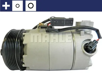 Produktbild von MAHLE ACP 1385 000S 6VS14ec Klimaanlage Klimakompressor PAG 46 SP-A2 R1234yf R134a für BMW 5 Touring (F11) 5 Limousine (F10) X3 (F25) 5 Touring (G31)