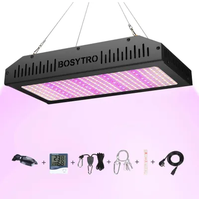 Produktbild von LED-Pflanzenlampe - 2000 W Grow Light - Vollspektrum - Quantum Board - Sonnenähnliches Licht - 200 W Leistungsaufnahme - Dimmbar