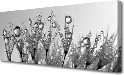 Produktbild von Tulup Leinwand-Bilder 125x50 Wandbild Canvas Kunstdruck Abstrakt Pflanzen