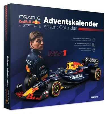 Imagen del producto de FRANZIS 67265 - Calendario de Adviento 2026 del equipo Oracle Red Bull Racing