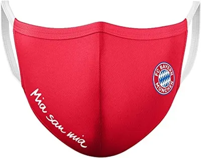 Zdjęcie produktu dla Maska na twarz FC Bayern Monachium czerwona