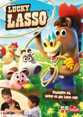 Produktbild von One Trick Pony Geschicklichkeitsspiel: Tiere stibitzen mit schwingendem Lasso