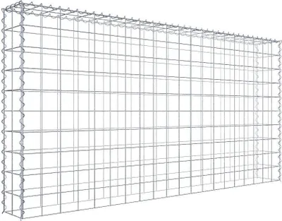 Obrázek produktu pro Přídavný gabion typ 3 200 cm x 100 cm x 20 cm (D x V x H), velikost ok 10 cm x 10 cm, spirála