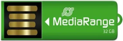 Produktbild von MediaRange MR977, 32 GB, USB Typ-A, 2.0, 14 MB/s, Ohne Deckel, Grün