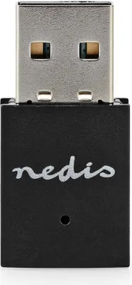 Produktbild von Nedis Netzwerk-Dongle - Wi-Fi - N300 - 2.4 GHz - USB2.0 - Wi-Fi speed total: 300 Mbps - Windows 10 / Windows 11 / Windows 8