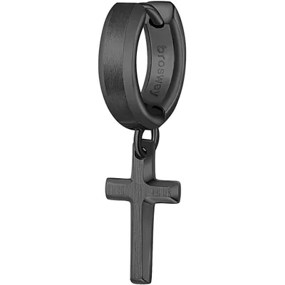 Produktbild von Mono-Ohrring Brosway Schwarz   Kollektion Ink - mann