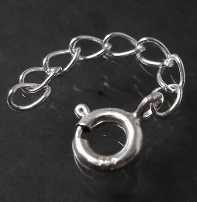 Produktbild von Kette 925 Silber Verlängerungskette 3cm mit Federring 1643030
