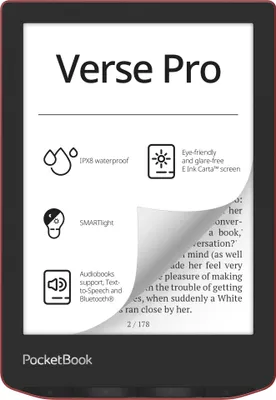 Produktbild von PocketBook Verse Pro - Passion Red DACH-Version