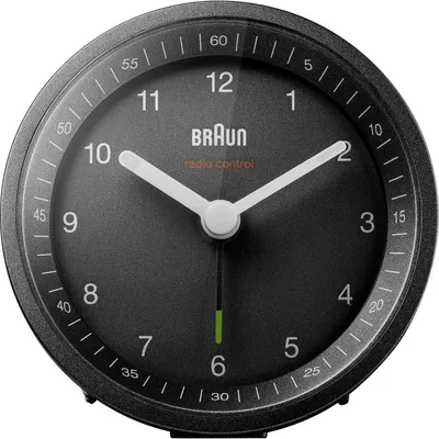 Obrázok produktu pre Rádiom riadený budík Braun BC 07 B-DCF čierny