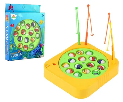 Produktbild von Spiel „Fische/Fischer“ – Gesellschaftsspiel, 16 x 17,5 cm, batteriebetrieben, in einer Schachtel (16 x 22 x 3,5 cm)