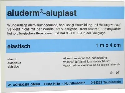 Obrázek produktu pro aluderm®-aluplast elastický 1 m x 4 cm - v úsecích | balení (1 kus)