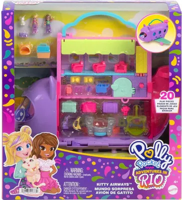 Obrázek produktu pro Polly Pocket HWP19, 4 rok/roky, Vícebarevný, Plast