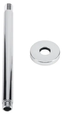 Produktbild von Azomor® Edelstahl Duscharm Verlängerung mit runder Wandhalterung für Regendusche