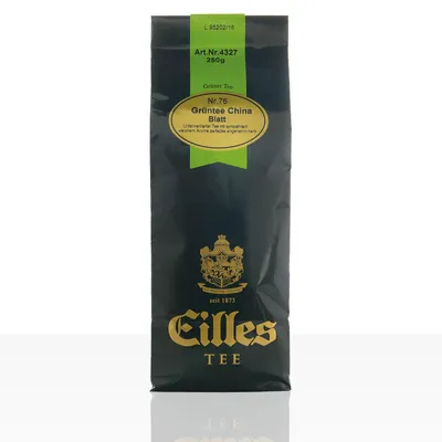 Produktbild von EILLES Tee China Grüntee Blatt Nr. 76, 250g loser Tee