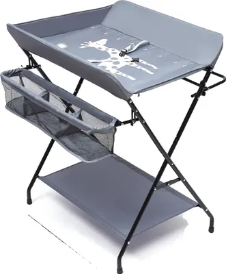 Immagine prodotto di Fasciatoio, design ergonomico, pieghevole e portatile, GRIGIO