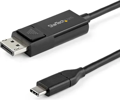 Immagine prodotto di StarTech.com CDP2DP2MBD cavo e adattatore video USB tipo-C Nero