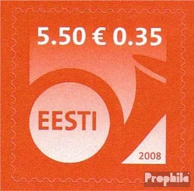 Produktbild von Briefmarken Estland 2008 Mi 600 (kompl.Ausg.) postfrisch Posthorn