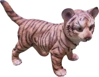 Produktbild von Dekofigur Tiger stehend 45 x 34 cm braun