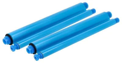 Produktbild von vhbw 2er-Pack Thermo-Folien kompatibel mit Panasonic KX-FC 225, KX-FC 226, KX-FC 225 G-S Fax-Drucker - Kompatible Thermorollen 30 m ohne Chip