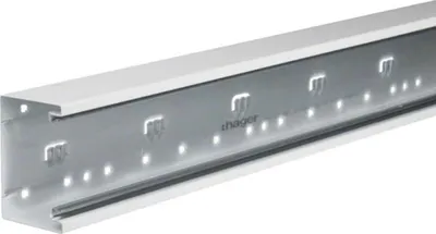 Produktbild von Tehalit Brüstungskanal-Unterteil 68x100mm Stahl BRS651001 vws 2 Stk