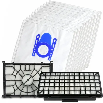 Obrázok produktu pre 10 vreciek do vysávača + 2 filtre pre vysávač Siemens Z 7.0 VSZ7400M1/17