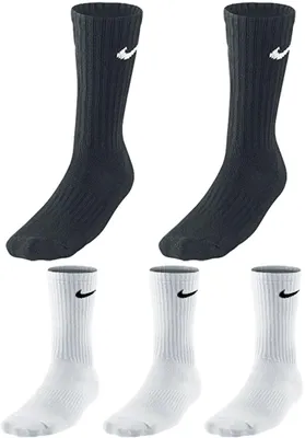 Produktbild von Nike Socken 5 Paar Herren Damen Sparset Tennissocken Sportsocken Laufsocken Paket Bundle