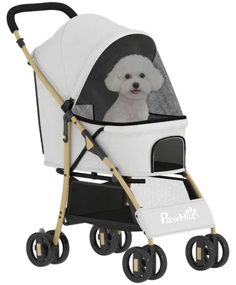 Obrázek produktu pro Přepravní box pro zvířata, lehká konstrukce, bezpečnostní prvky, světle šedá, 80 × 44,5 × 97 cm