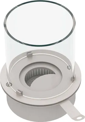 Immagine prodotto di Dmora Bruciatore Arola Grigio, Combustibile Bioetanolo Ecoflame Adatto per Camino  Italy